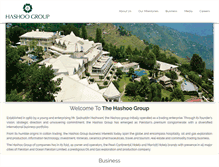 Tablet Screenshot of hashoogroup.com